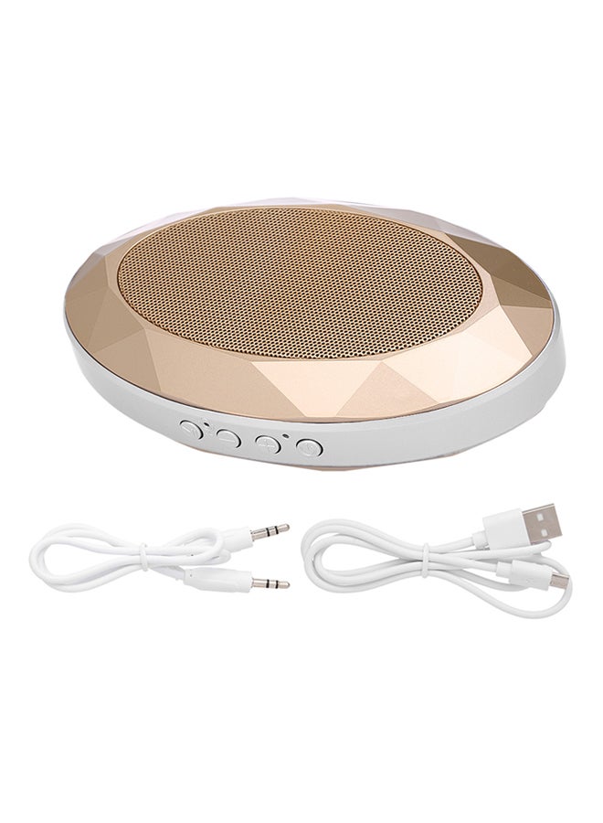 Diamond Style Bluetooth Subwoofer V4643G Gold