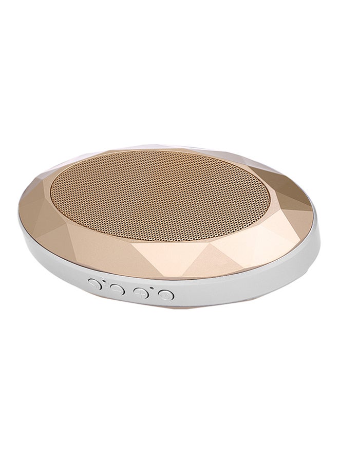 Diamond Style Bluetooth Subwoofer V4643G Gold