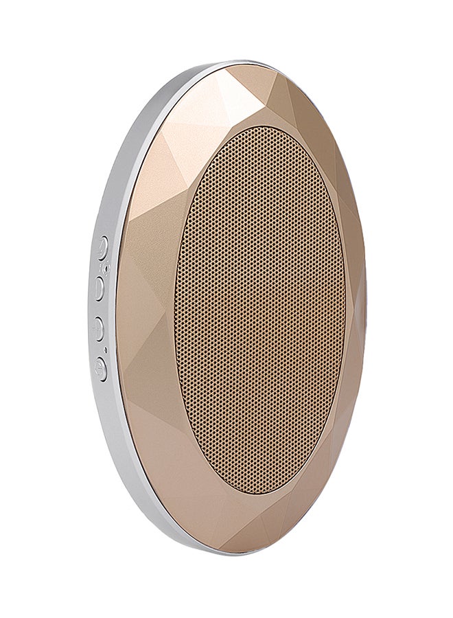 Diamond Style Bluetooth Subwoofer V4643G Gold