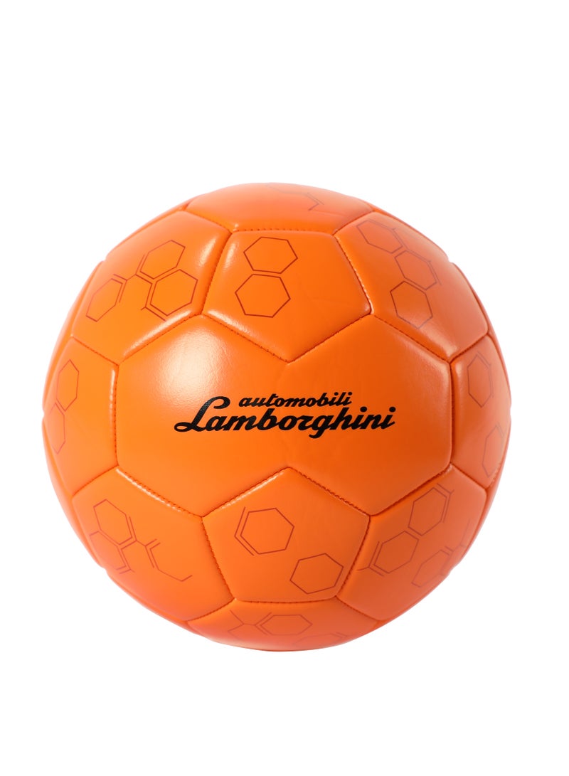 LAMBORGHINI No.5 PVC SOCCER BALL-ORANGE