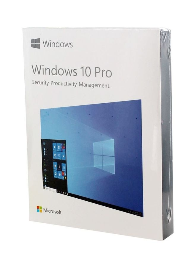 Windows 10 PRO USB BOX 32/64BIT With Lifetime Licence Activation Product  Key Card 1PC White