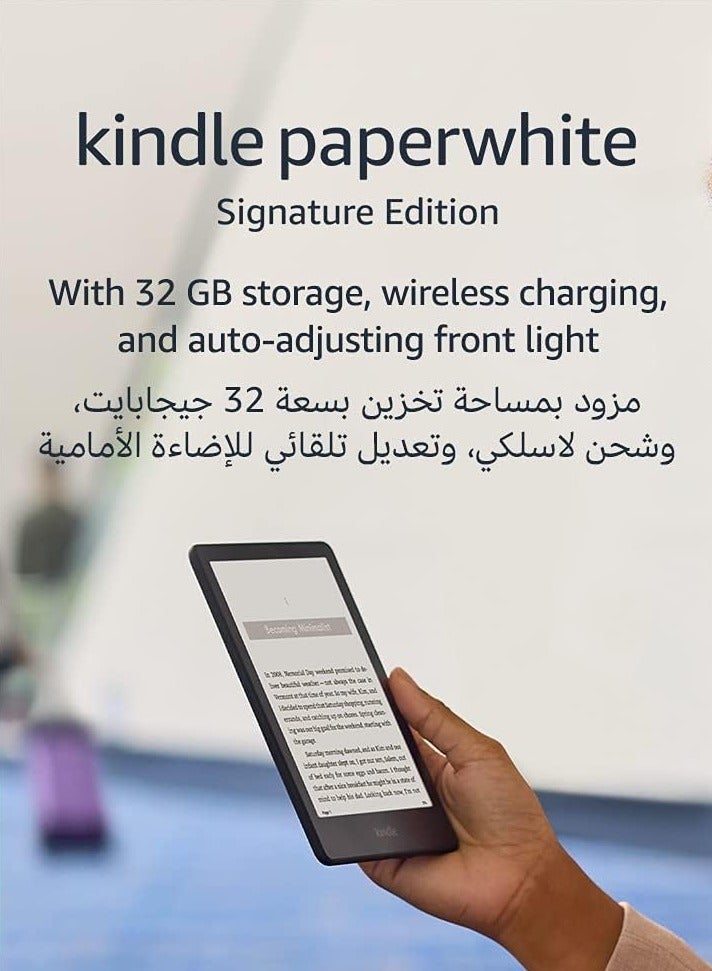 Kindle Paperwhite Signature Edition (32 GB) – With a 6.8