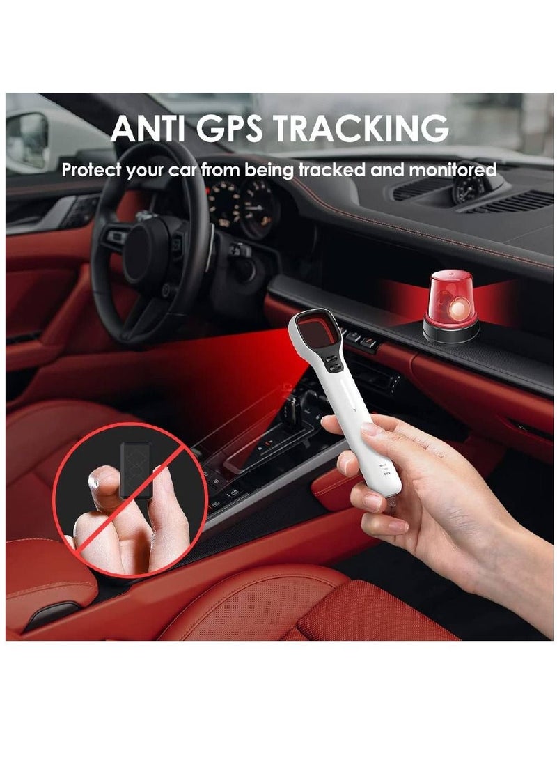 Sport Anti Spy Hidden Camera Detectors, RF Signal Bug Detector Device, GPS Tracker Detector, Portable Listening Device Detector with 7 Levels Sensitivity For Hotels Cars Travel