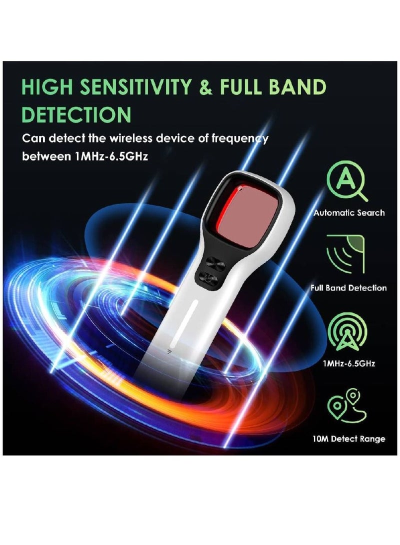 Sport Anti Spy Hidden Camera Detectors, RF Signal Bug Detector Device, GPS Tracker Detector, Portable Listening Device Detector with 7 Levels Sensitivity For Hotels Cars Travel