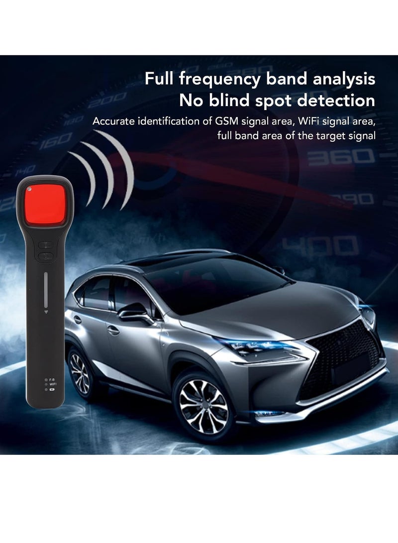 Sport Anti Spy Hidden Camera Detectors, RF Signal Bug Detector Device, GPS Tracker Detector, Portable Listening Device Detector with 7 Levels Sensitivity For Hotels Cars Travel