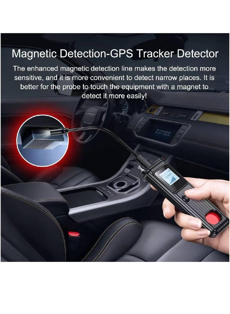 New Design Hidden Camera Detectors, Aunty Hidden Detection Devices, Car GPS Tracker Detector, Wireless Signal Anti-Sneak Anti-Monitoring Scan Tracker Detector IR Camera Detector Black
