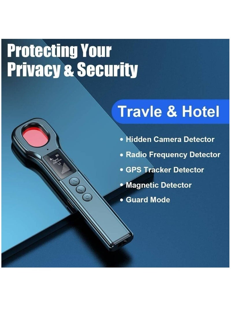 New Design Hidden Camera Detectors, Aunty Hidden Detection Devices, Car GPS Tracker Detector, Wireless Signal Anti-Sneak Anti-Monitoring Scan Tracker Detector IR Camera Detector Black