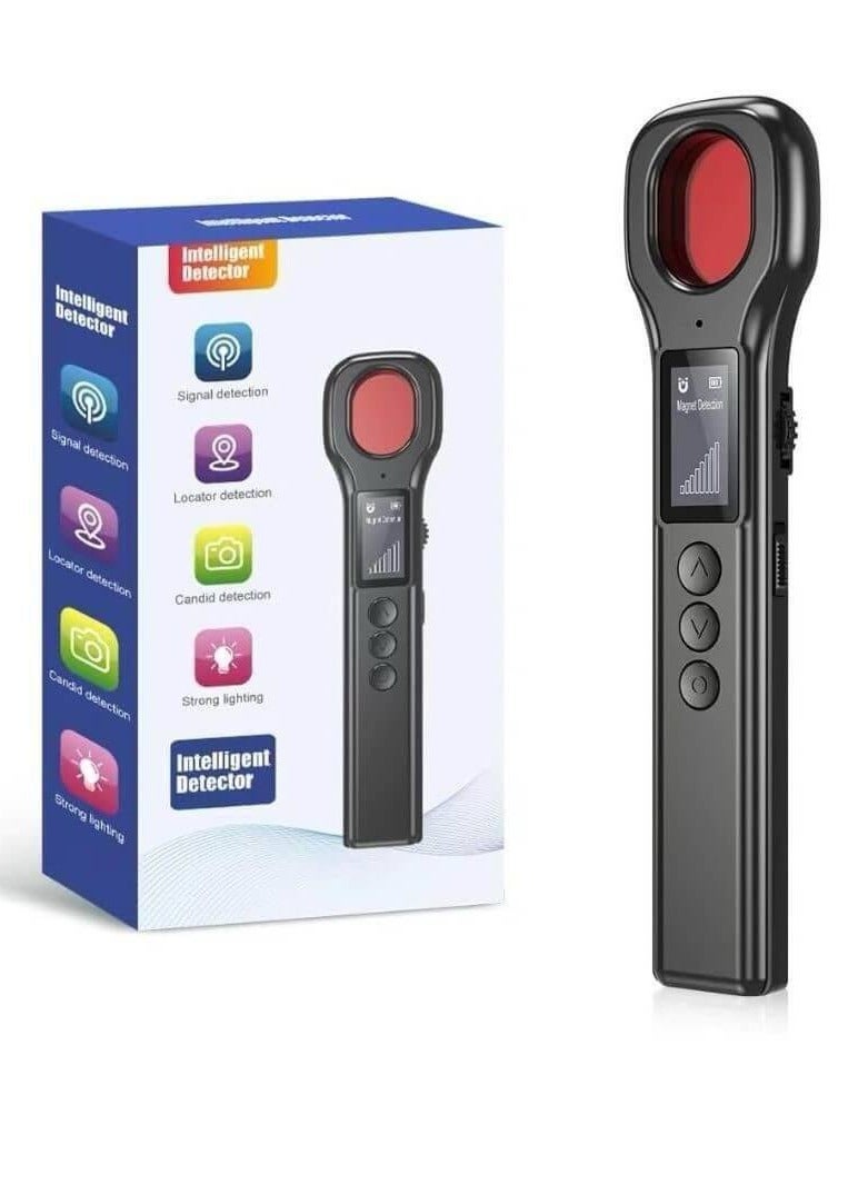 New Design Hidden Camera Detectors, Aunty Hidden Detection Devices, Car GPS Tracker Detector, Wireless Signal Anti-Sneak Anti-Monitoring Scan Tracker Detector IR Camera Detector Black