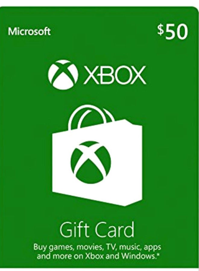 Xbox Gift Card Green/White