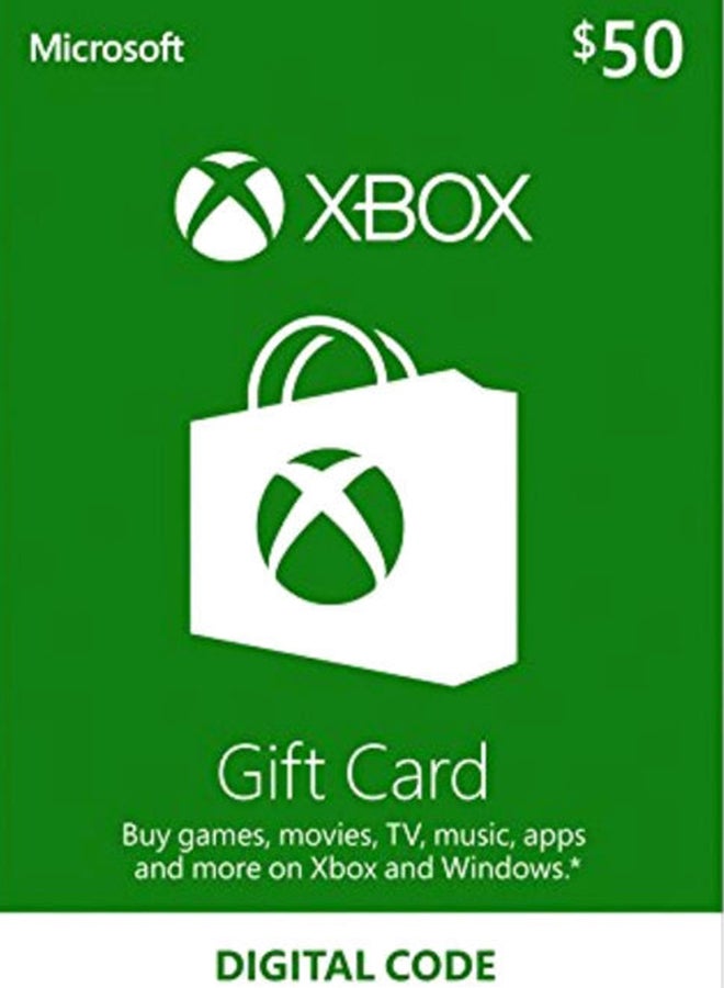 Xbox Gift Card Green/White