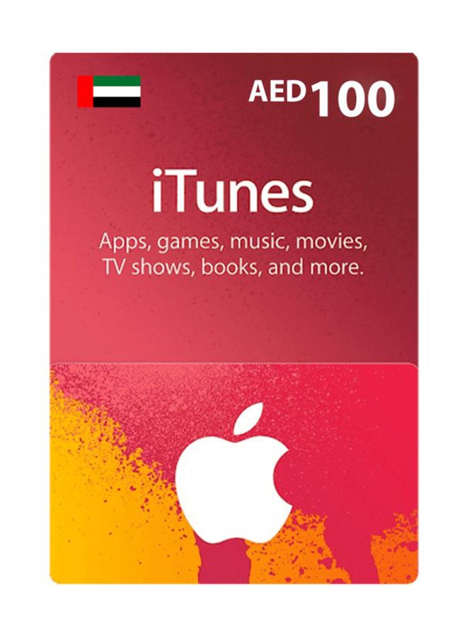 App Store & iTunes UAE 100 AED (Delivery via SMS/WhatsApp)