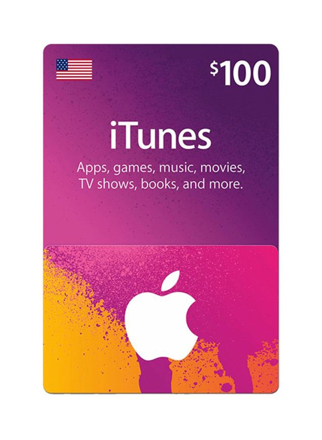 App Store & iTunes US 100$ (Delivery via SMS/WhatsApp)