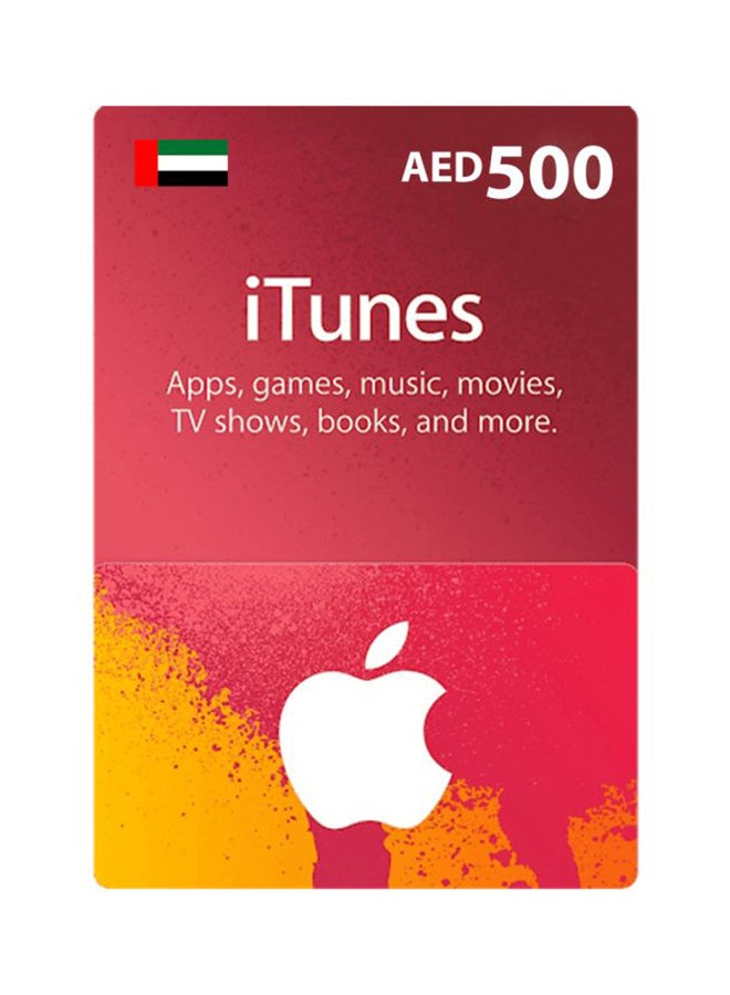 App Store & iTunes UAE 500 AED (Delivery via SMS/WhatsApp)