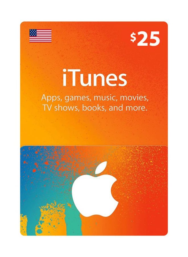 App Store & iTunes US 25$ (Delivery via SMS/WhatsApp)