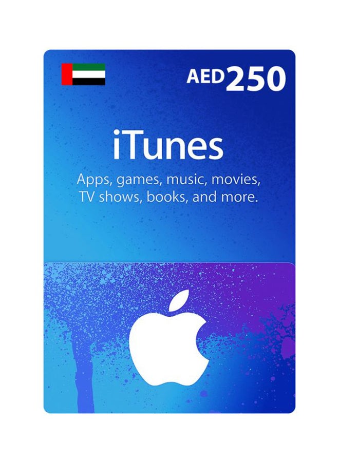 App Store & iTunes UAE 250 AED (Delivery via SMS/WhatsApp)