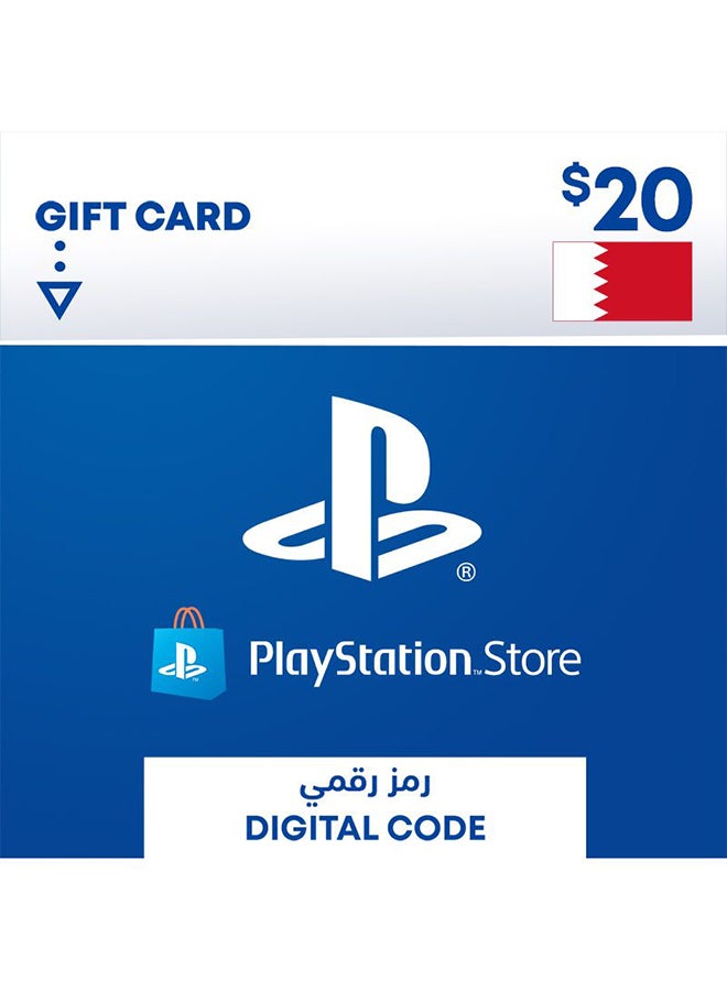 PSN BH Store 20$ Gift Card (Delivery via SMS/WhatsApp)