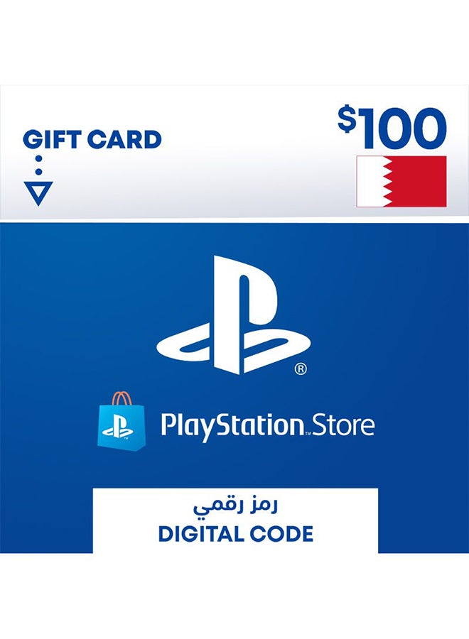 PSN BH Store 100$ Gift Card (Delivery via SMS/WhatsApp)