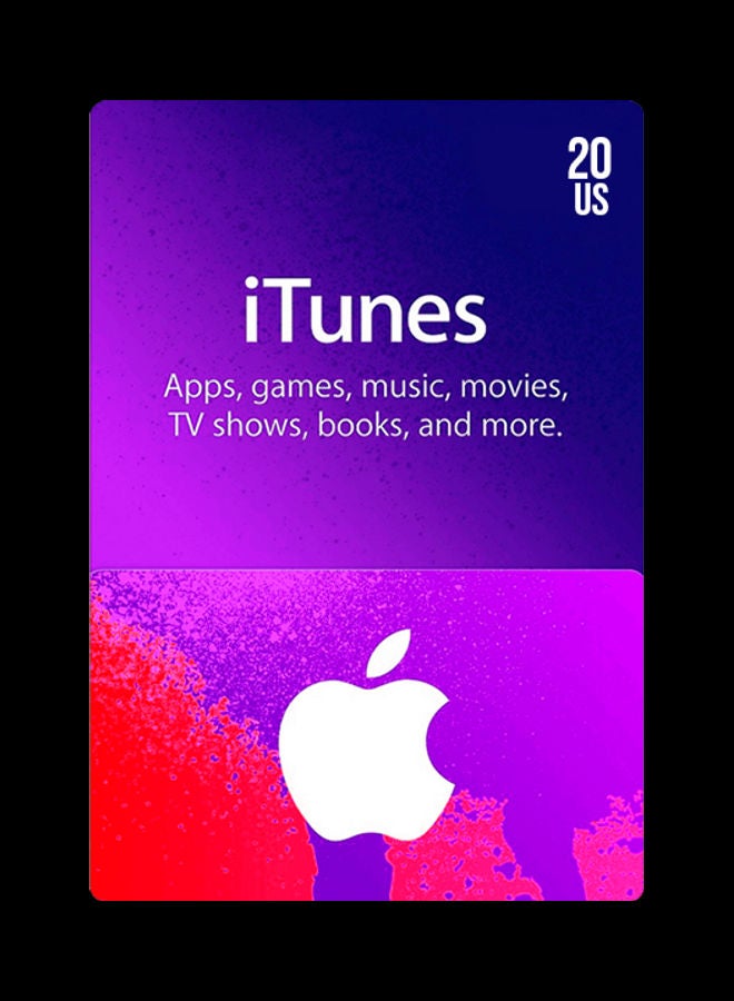 iTunes 20$ Gift Card -USA (Delivery via SMS/WhatsApp)