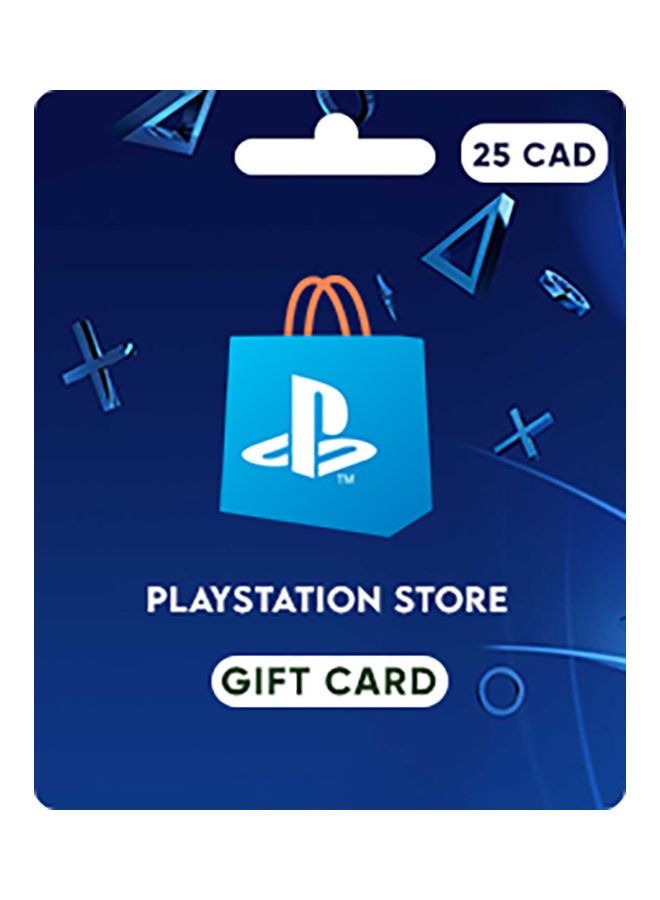 PSN 25 CAD Gift Card (Delivery via SMS/WhatsApp)