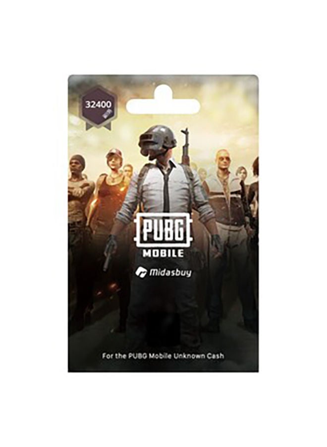 PUBG Mobile UC Top Up - 32400 (Digital Code) (Delivery via SMS/WhatsApp)