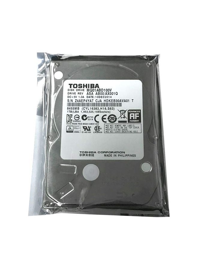 Internal Notebook Hard Disk Drive Silver