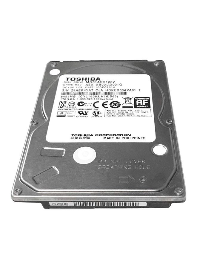 Internal Notebook Hard Disk Drive Silver