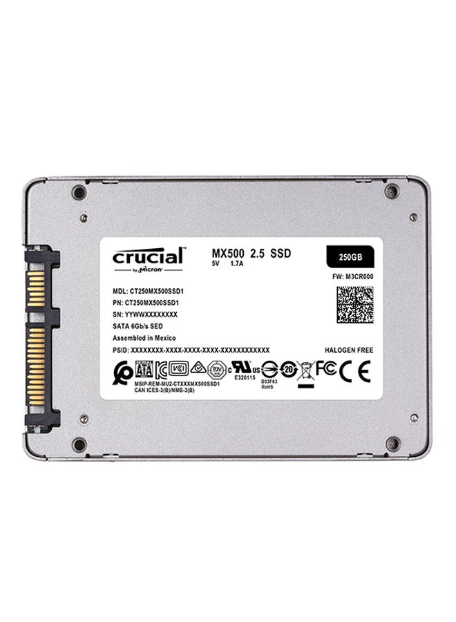 MX500 2.5 inch Solid State Drive 250.0 GB