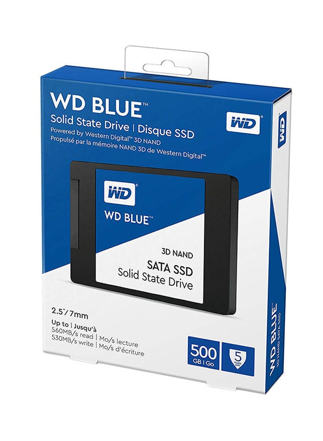 3D NAND SATA Internal Solid State Drive (SSD) 500.0 GB