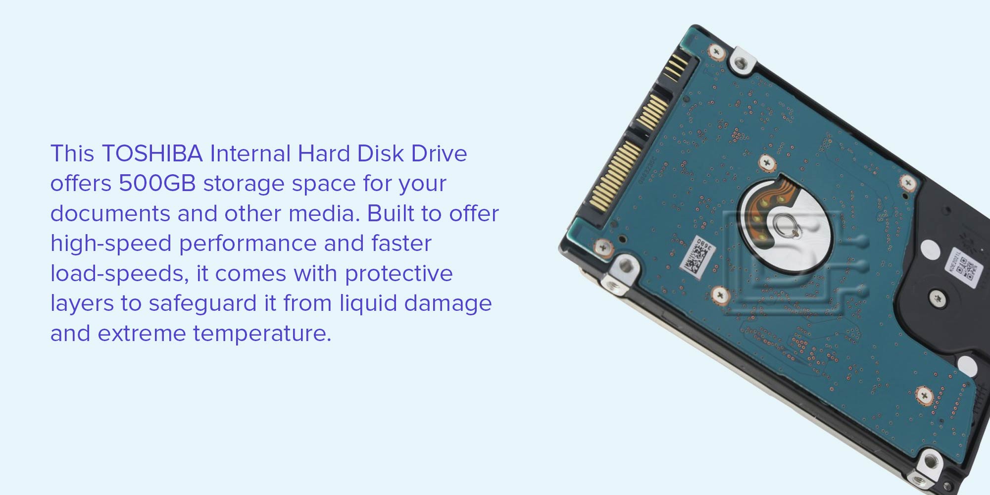 Internal Hard Disk Drive Black