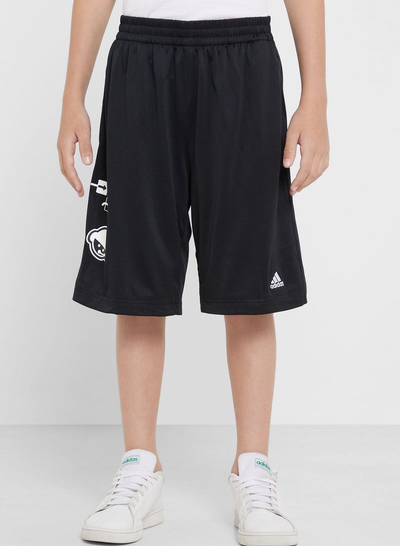 Junior Brand Love Mesh Shorts