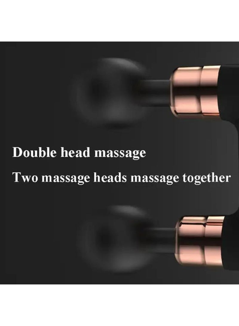 Deep Tissue Portable Massager Vibrator Gun Body Massager With 8 Heads Face Massager  Set