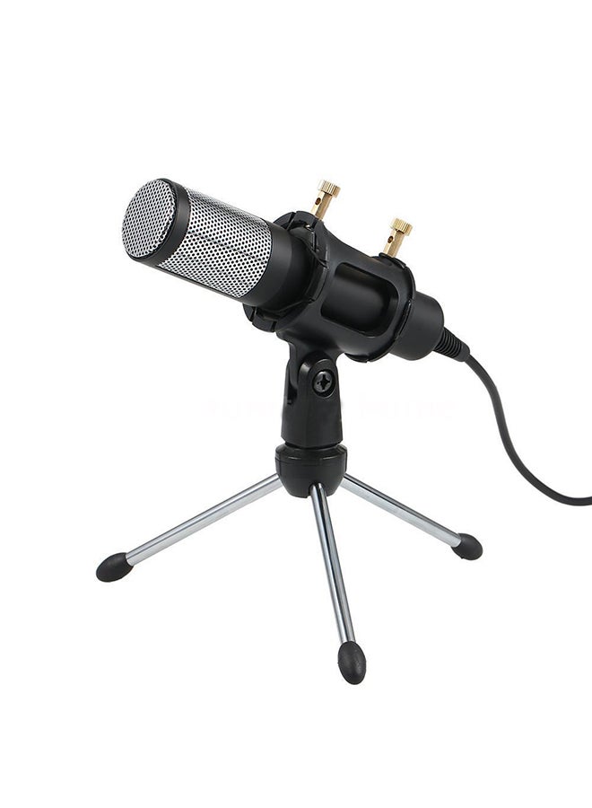 Microphone Condenser With Stand C4806 Black