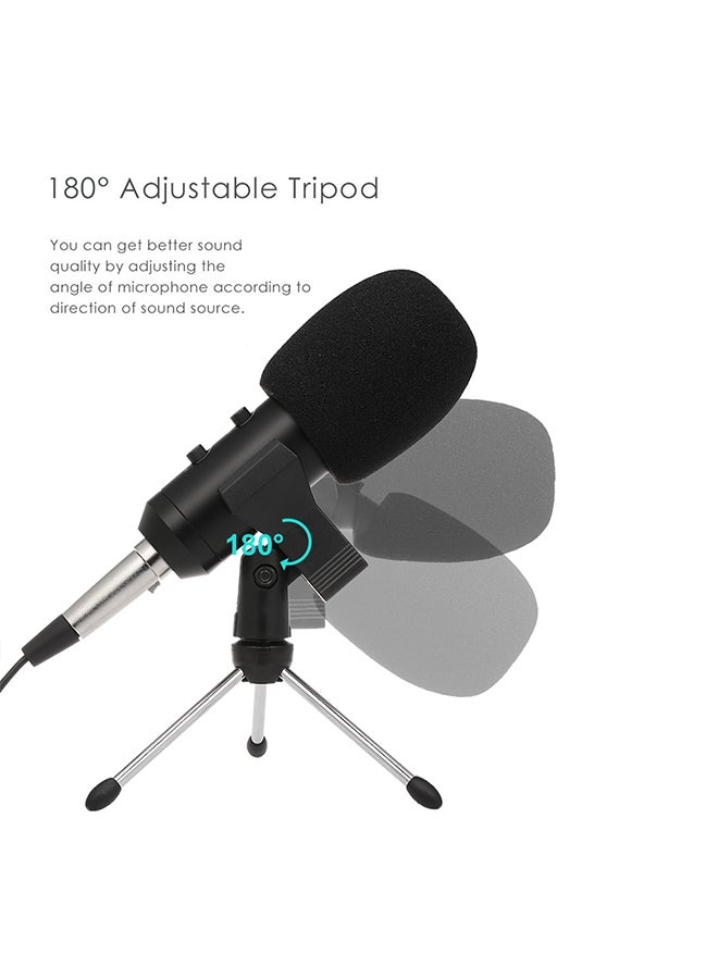 USB Condenser Microphone V543 Black