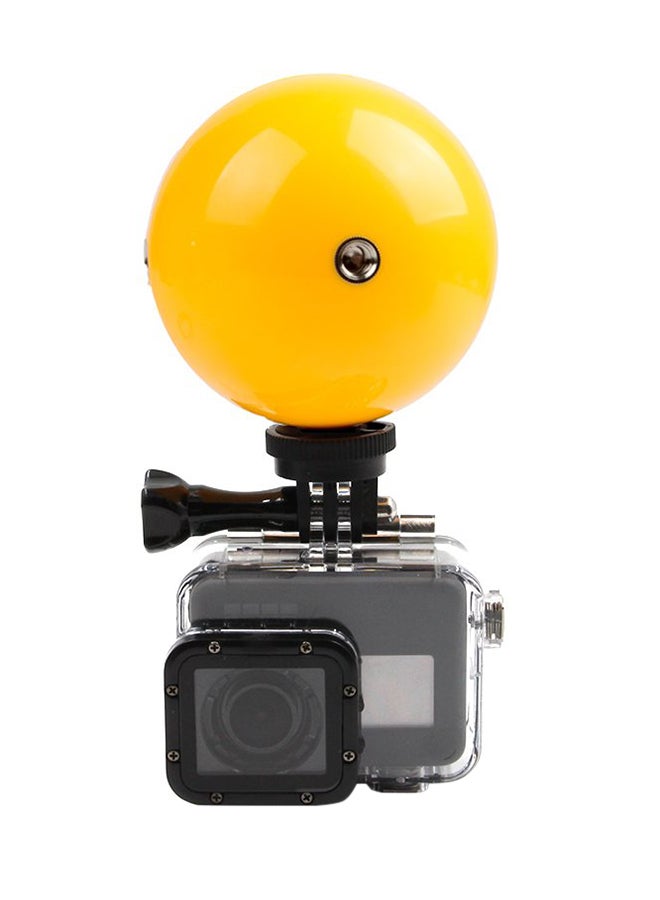 Photography Floating Bobber Ball For GoPro Camera Yellow