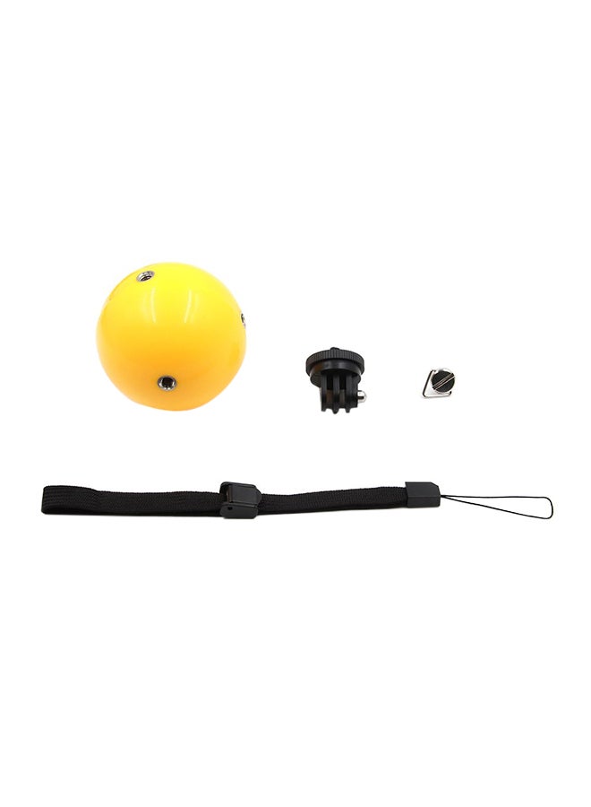 Photography Floating Bobber Ball For GoPro Camera Yellow