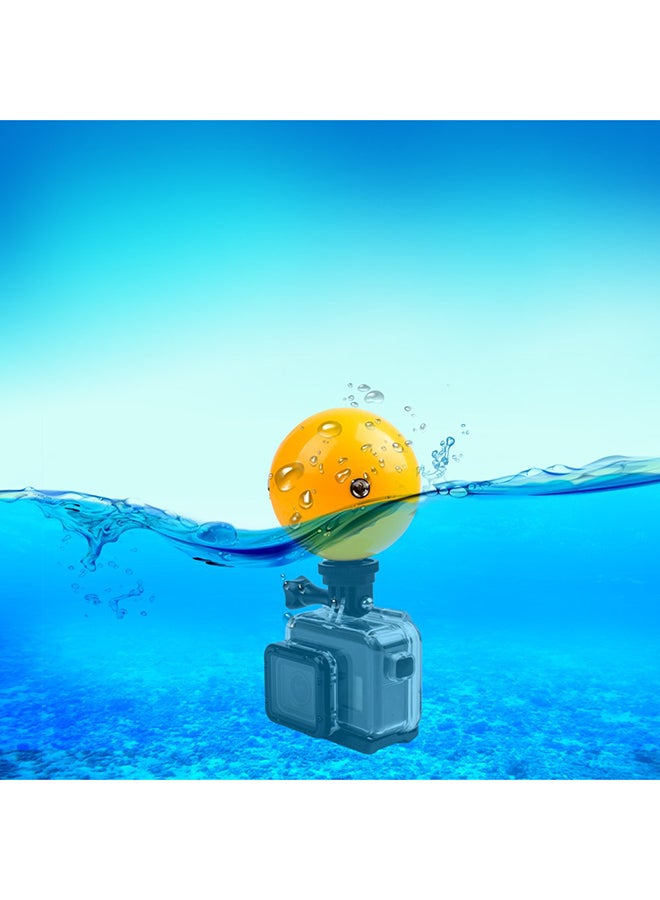 Photography Floating Bobber Ball For GoPro Camera Yellow