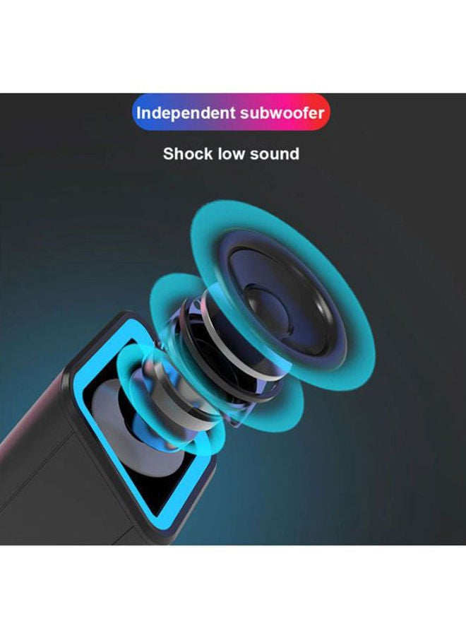 Stereo Bass Speaker D-238 Black/Blue