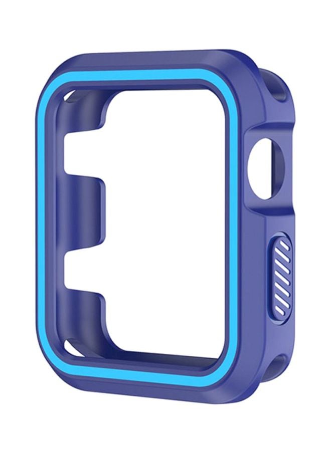 Rugged Armor Bumper Protective Case Cover For Apple Watch Series 1/2/3 38mm Sky Blue