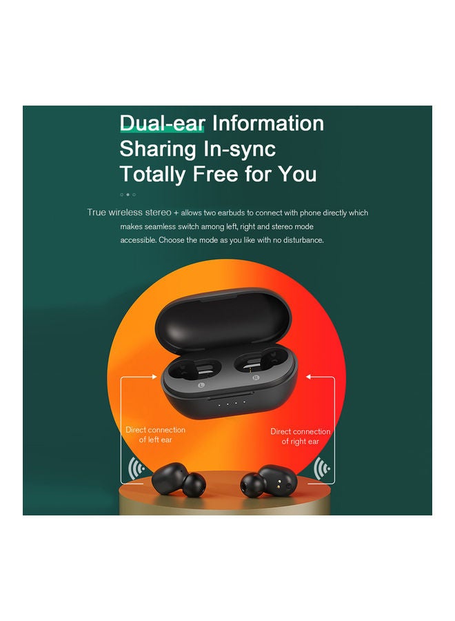 GT1 XR True Wireless Stereo  Earbuds Black