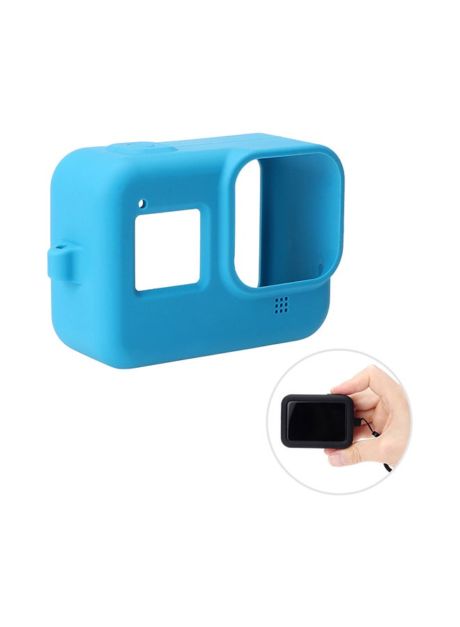 Silicone Protective Housing GoPro Hero 8 Action Camera Case Blue