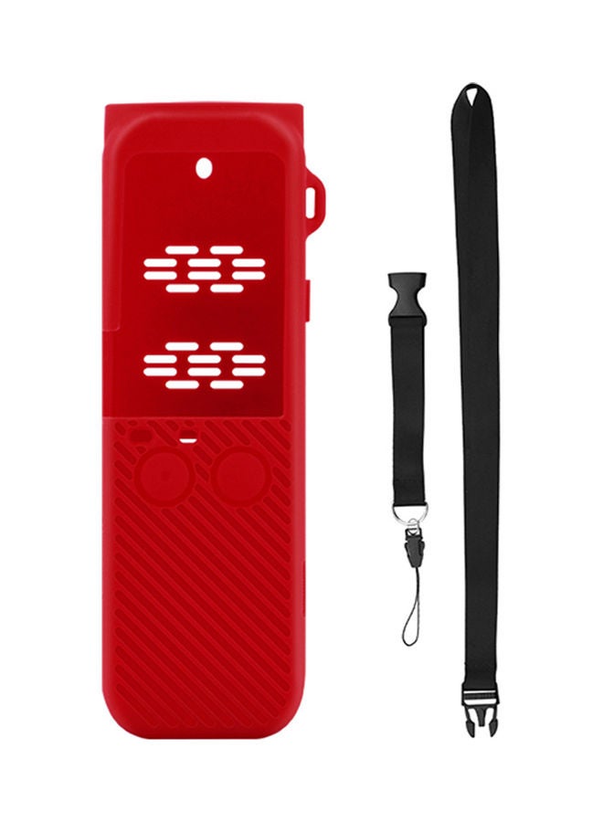 Protective Case For DJI OSMO Pocket Handle Red/Black