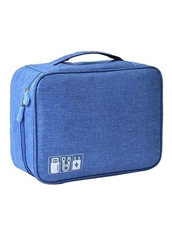 Data Line Card Storage Bag Blue