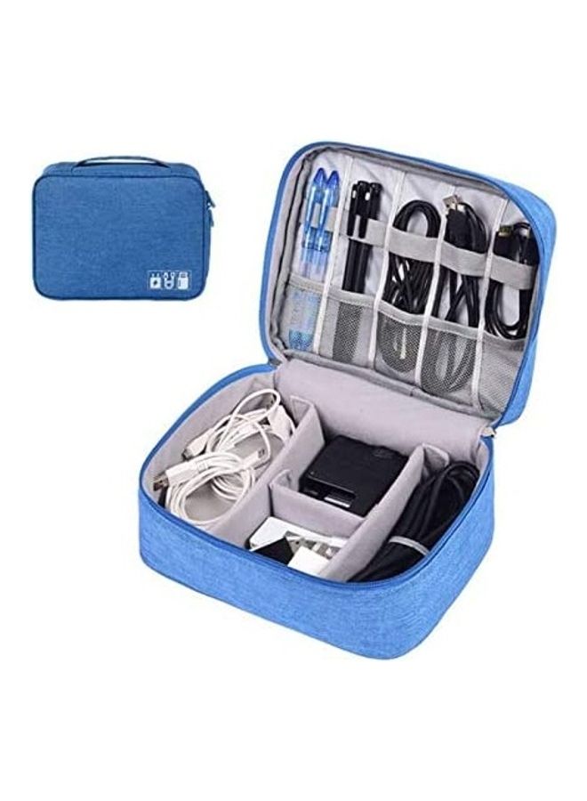 Data Line Card Storage Bag Blue