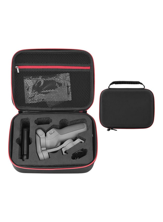 Portable Gimbal Stabilizer Storage Case  Bag Black/Red