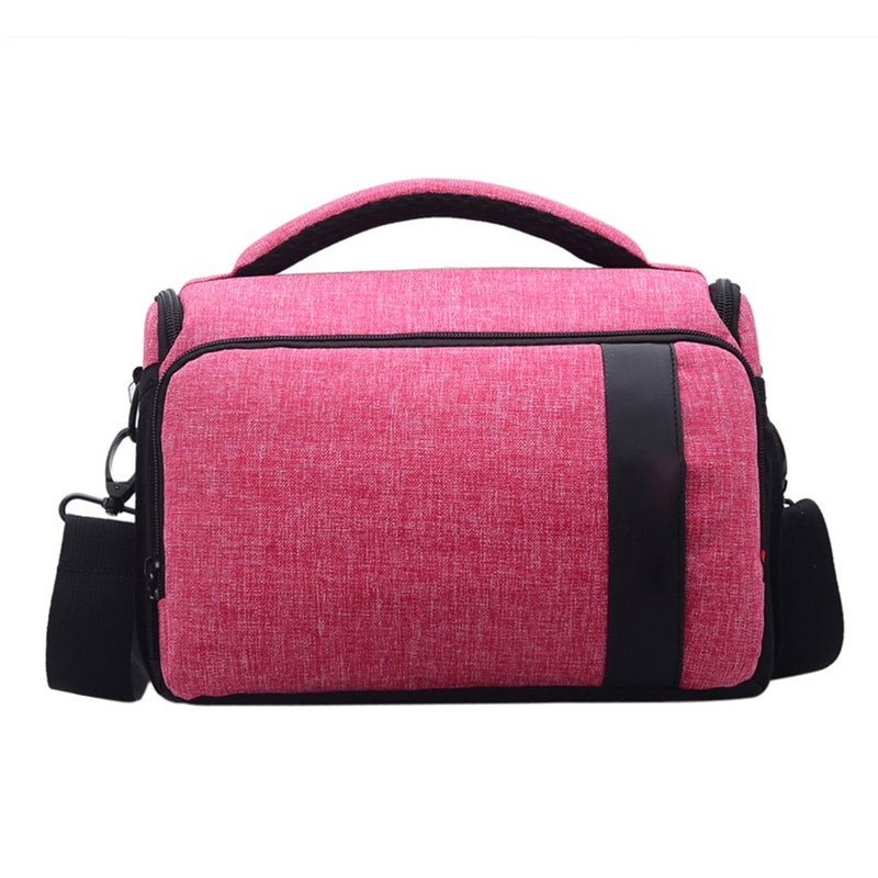 SLR/DSLR Shoulder Carrying Camera Bag Pink