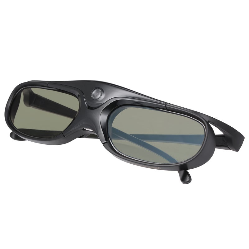 Active Shutter Rechargeable 3D Glasses Black