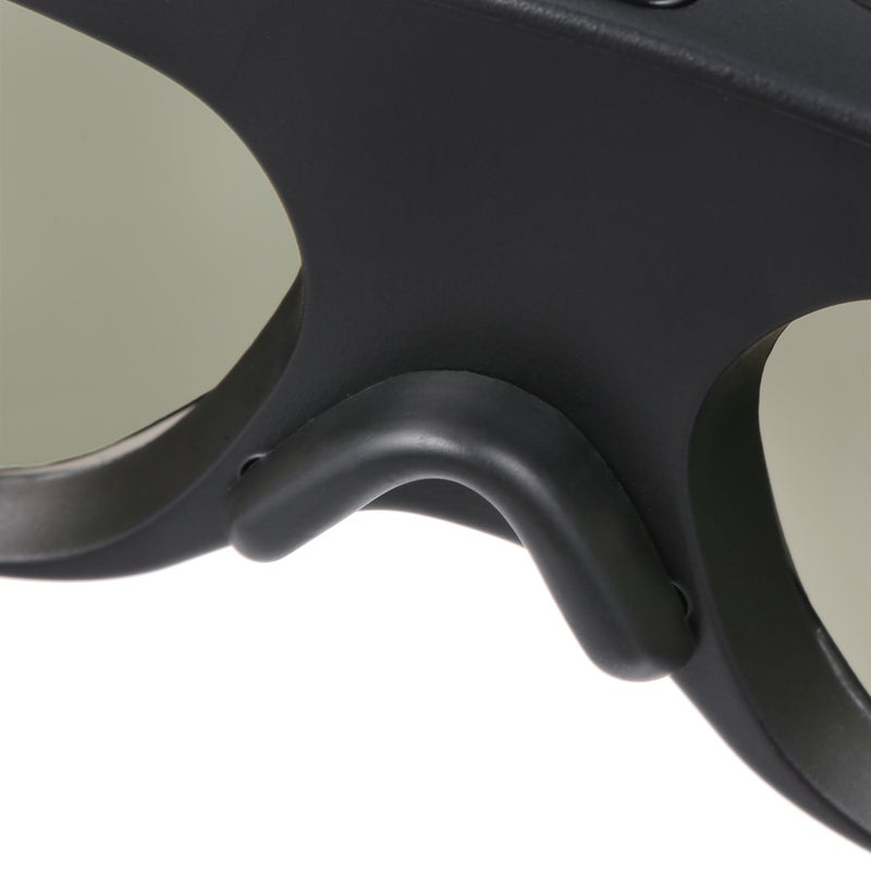 Active Shutter Rechargeable 3D Glasses Black