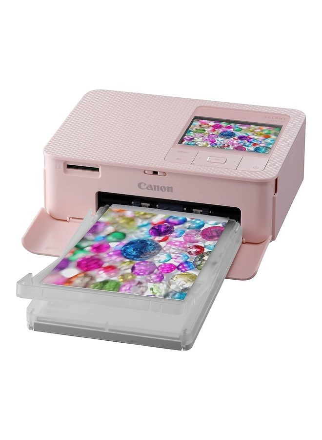 Selphy CP1500 With 108 Sheet And Ink Set Pink