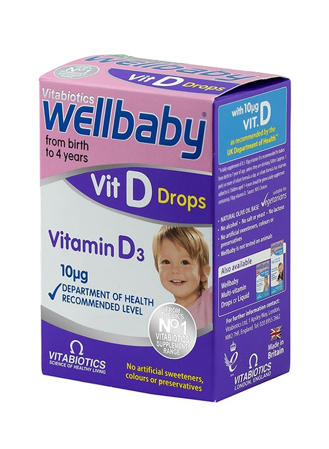 Wellbaby Vitamin D3 Drops 30 Ml