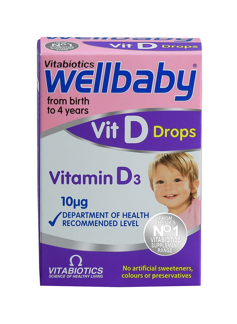 Wellbaby Vitamin D3 Drops 30 Ml